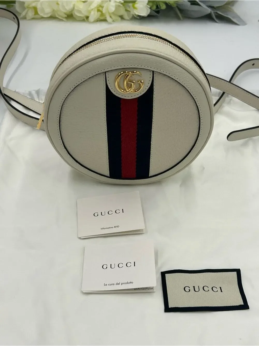 gucci mini round backpack Ophidia GG Coated Canvas Leather  FOMO Womens Gucci Mini Gg Flora Ophidia Backpack Gucci | Bags | Gucci